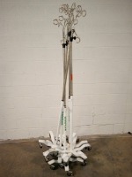 LOT OF IV POLES