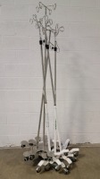 LOT OF IV POLES