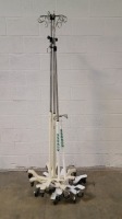 LOT OF IV POLES