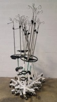 LOT OF IV POLES