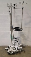 LOT OF IV POLES