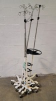 LOT OF IV POLES