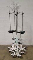 LOT OF IV POLES