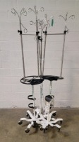 LOT OF IV POLES