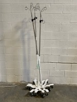 LOT OF IV POLES