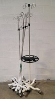 LOT OF IV POLES