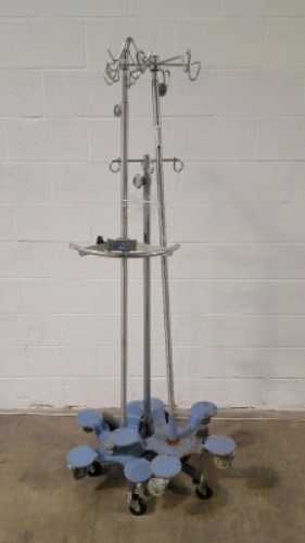 LOT OF IV POLES