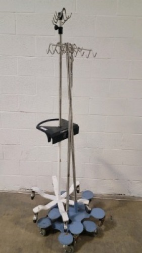 LOT OF IV POLES