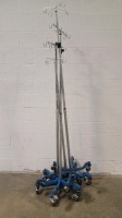 LOT OF IV POLES