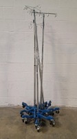 LOT OF IV POLES