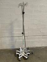 LOT OF IV POLES