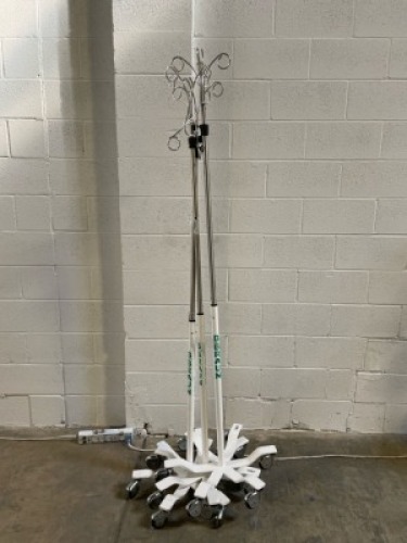 LOT OF IV POLES