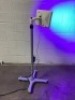 GE LULLABY PHOTOTHERAPY UNIT ON ROLLING STAND