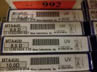 ALCON MTA4U0 LOT OF 4: 6.0D, 6.5D, 8.5D, 10.50D (3/2020)