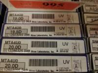 ALCON MTA4U0 LOT OF 4: 19.0D, 19.5D, 20.0D, 20.0D (3/2019)