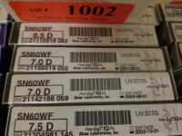 ALCON SN60WF LOT OF 4: 6.5D, 7.0D, 7.0D, 7.5D (9/2019)