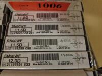 ALCON SN60WF LOT OF 4: 11.0D, 11.5D, 11.5D, 12.0D (6/2022)