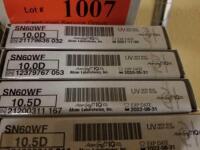 ALCON SN60WF LOT OF 4: 10.0D, 10.0D, 10.5D, 10.5D (5/2020)