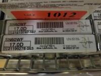 ALCON SN60WF LOT OF 4: 17.0D, 17.0D, 9.5D, 11.0D (5/2020)