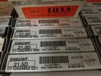 ALCON SN60WF LOT OF 4: 21.0D, 21.0D, 21.0D, 21.5D (4/2023)