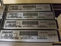 ALCON SN60WF LOT OF 4: 26.0D, 26.0D, 26.5D, 26.5D (9/2021)