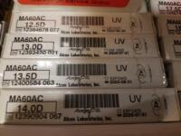 ALCON MA60AC LOT OF 4: 12.5D, 13.0D, 13.5D, 14.0D (6/2020)