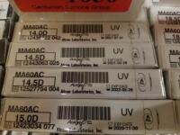 ALCON MA60AC LOT OF 4: 14.0D, 14.5D, 14.5D, 15.0D (11/2020)