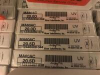 ALCON MA60AC LOT OF 4: 20.0D, 20.0D, 20.5D, 20.5D (12/2019)