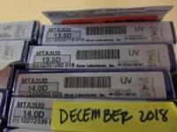 ALCON MTA3U0 LOT OF 4: 13.5D, 13.5D, 14.0D, 14.0D (12/2018)