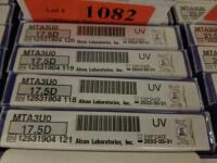 ALCON MTA3U0 LOT OF 4: 17.5D, 17.5D, 17.5D, 17.5D (3/2022)