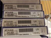 ALCON MTA3U0 LOT OF 4: 22.0D, 22.5D, 23.0D, 24.0D (3/2022)