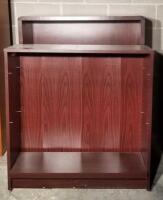 LOT OF 2 BOOKSHELVES