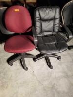 LOT OF 3 OFFICE CHAIRS