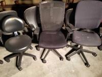 LOT OF 3 OFFICE CHAIRS