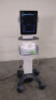 MINDRAY TE5 ULTRASOUND SYSTEM WITH 2 PROBES (L14-6NS, C5-2S) ON MOBILE TROLLEY (SN KF7-27001118)