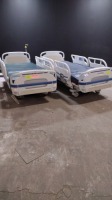 LOT OF (2) STRYKER 3005 S3 HOSPITAL BEDS WITH HEAD & FOOTBOARD (CHAPERONE WITH ZONE CONTROL, BED EXIT, SCALE) (IBED AWARENESS)