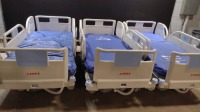 LOT OF (3) LINET ELEGANZA 5 HOSPITAL BEDS