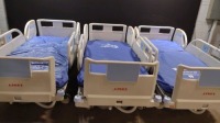 LOT OF (3) LINET ELEGANZA 5 HOSPITAL BEDS