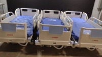 LOT OF (3) LINET ELEGANZA 5 HOSPITAL BEDS