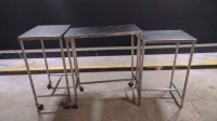 LOT OF SS TABLES