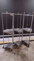 LOT OF LINEN CARTS