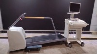 GE CASE STRESS TEST WORKSTATION WITH T2100 TREADMILL