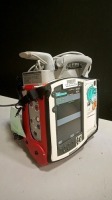 PHILIPS HEARTSTART MRX DEFIB WITH PACING, 3 LEAD ECG, CO2, NIBP, ANALYZE, PADDLES