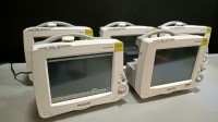 LOT OF (5) PHILIPS INTELLIVUE MP30 PATIENT MONITORS