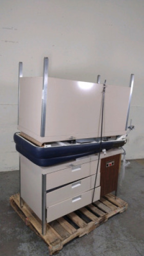 HAMILTON STEELCREST LOT OF (2) EXAM TABLE