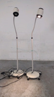 LOT OF (2) EXAM LIGHTS