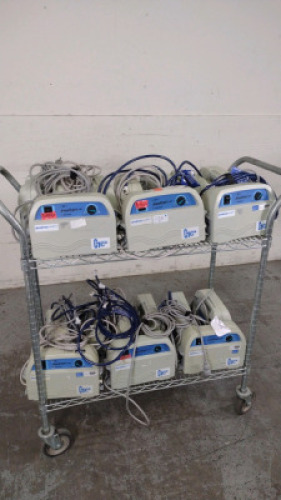 CTC VASOPRESS DVT LOT OF DVT PUMPS (NO CART)