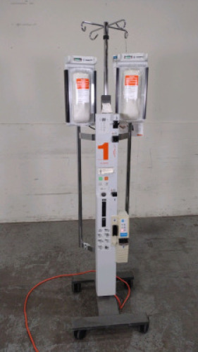 LEVEL 1 H-1200 FLUID WARMER ON ROLLING STAND