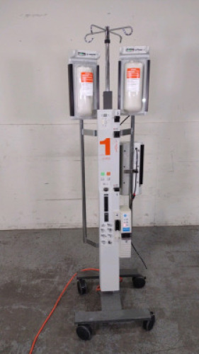 LEVEL 1 H-1200 FLUID WARMER ON ROLLING STAND