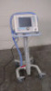 RESPIRONICS BIPAP VISION VENTILATORY SUPPORT SYSTEM ON ROLLING STAND